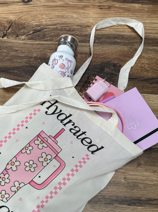 Tote-bag Tissus Recyclé - Girly Girl Tumbler