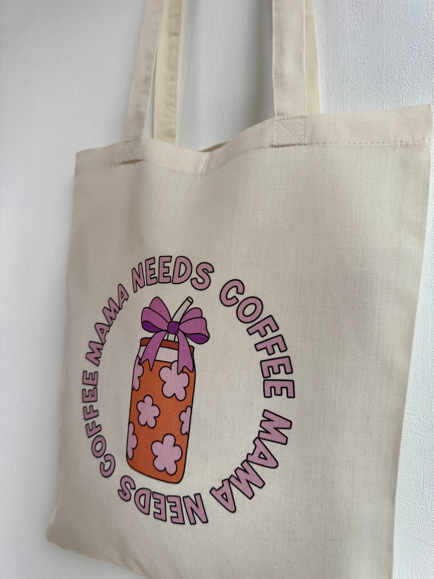 Tote-bag Tissus Recyclé - Coffee Mama