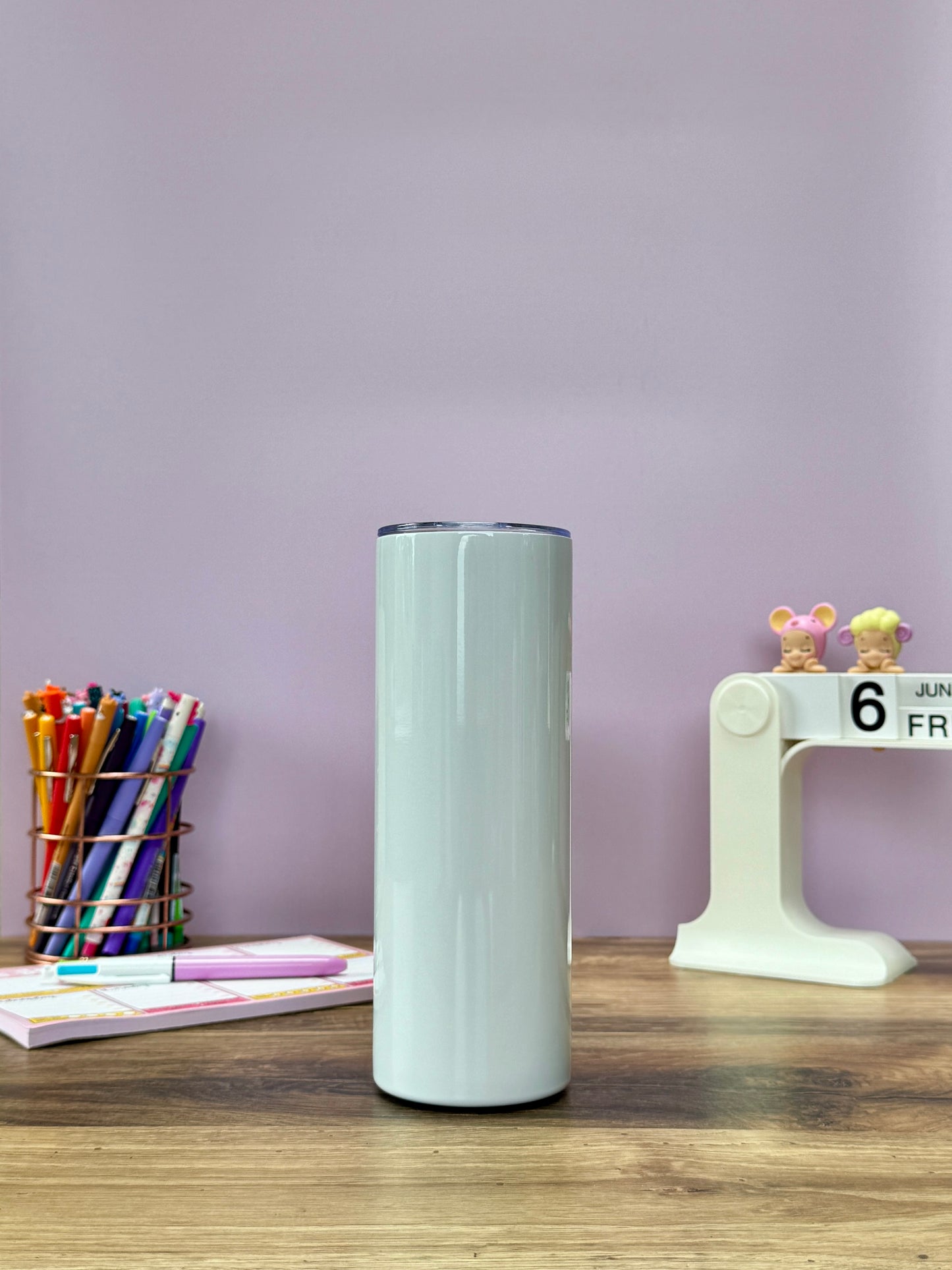 Mug Isotherme 591ml avec Couvercle et Paille - MaĂźtresse Color - Personnalisable