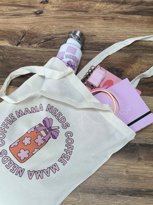 Tote-bag Tissus Recyclé - Coffee Mama