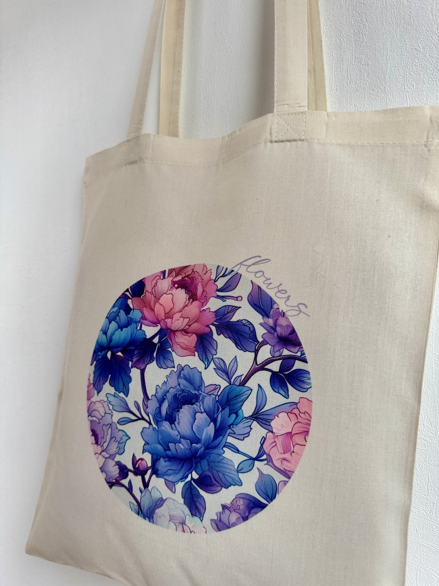 Tote-bag Tissus Recyclé - Flowers