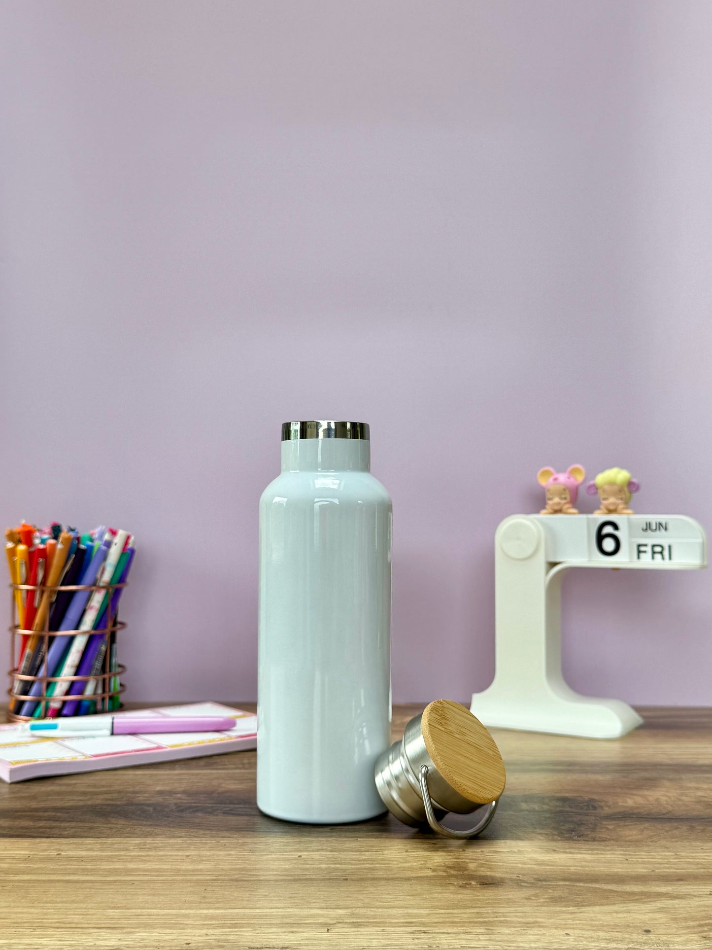 Gourde Isotherme 500 ml - MaĂźtresse Aux Crayons - Personnalisable