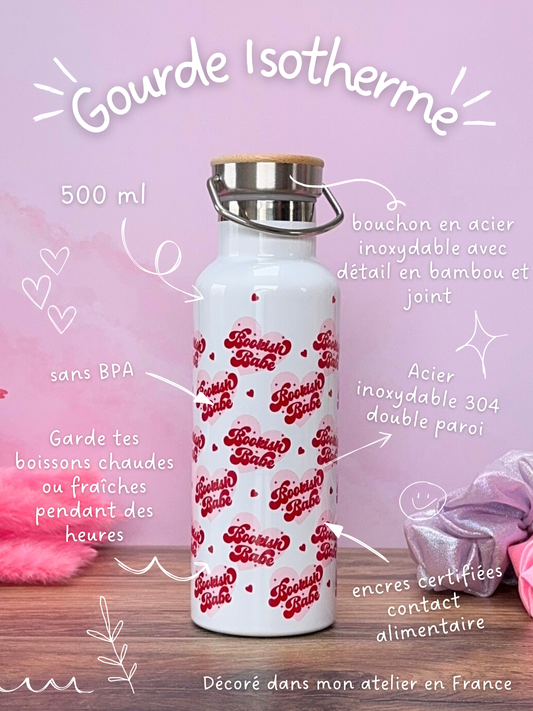 Gourde Isotherme 500 ml - Bookish Babe