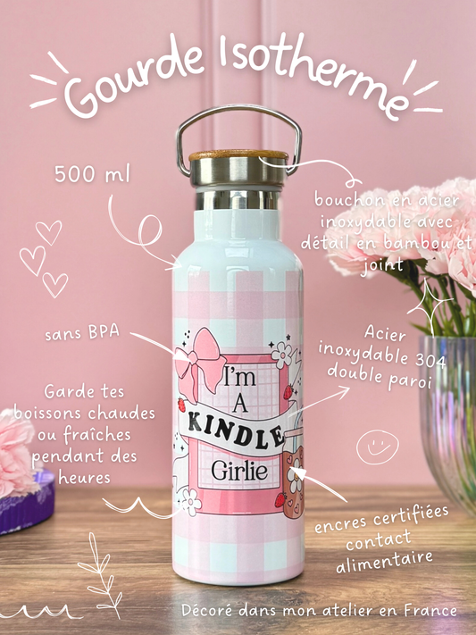 Gourde Isotherme 500 ml - Kindle Girlie