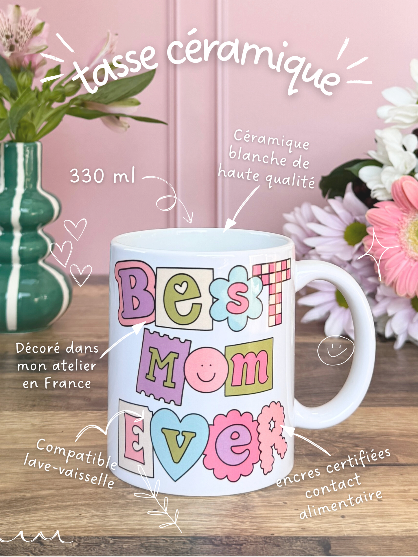 Tasse Céramique 330 ml - Best Mom Ever
