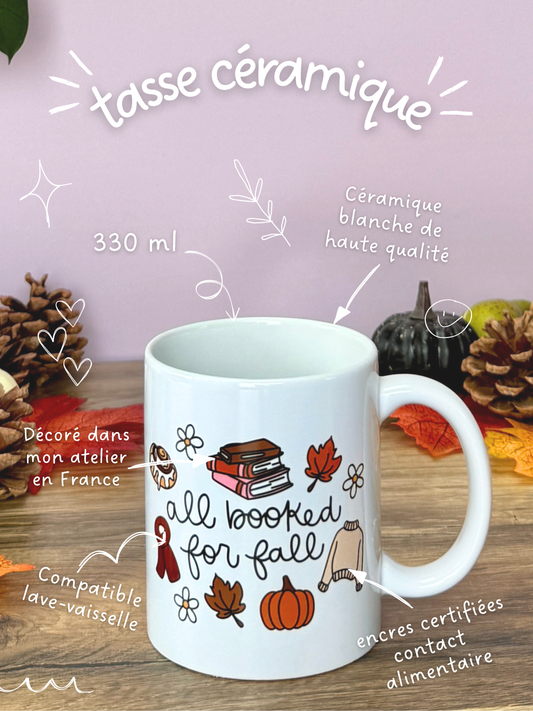 Tasse Céramique 330 ml - Booked For Fall