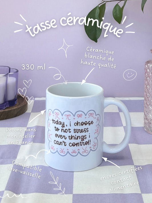Tasse Céramique 330 ml - Don't Stress