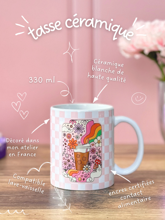 Tasse Céramique 330 ml - Iced Coffee Lover