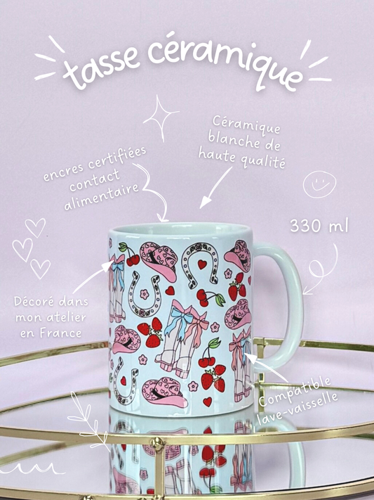 Tasse Céramique 330 ml - The Lucky Cowgirl