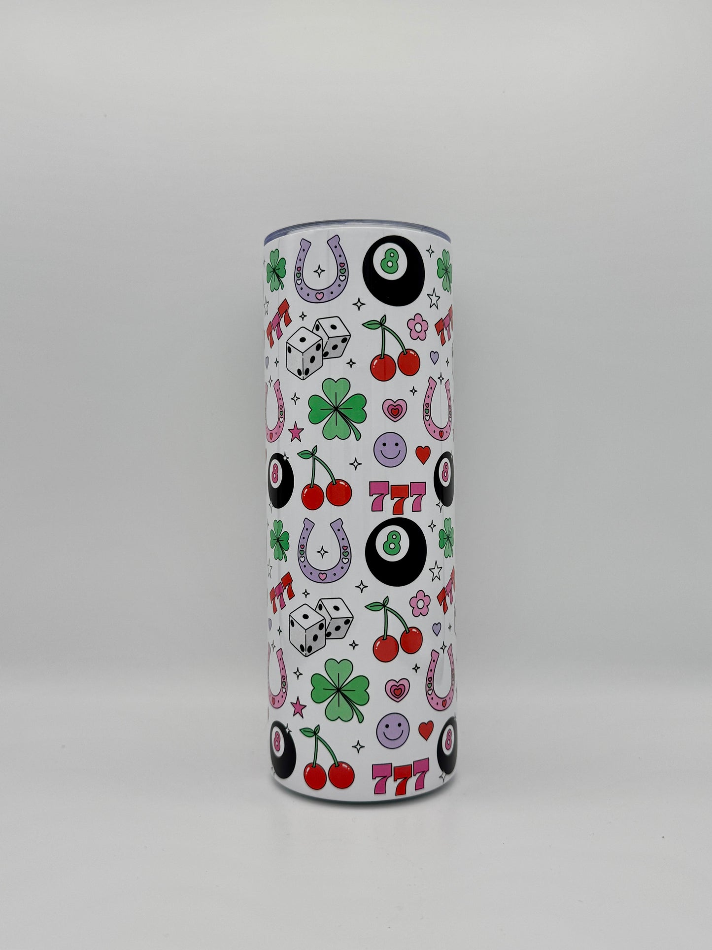 Tumbler Isotherme 591ml avec Couvercle et Paille - The Lucky Charms