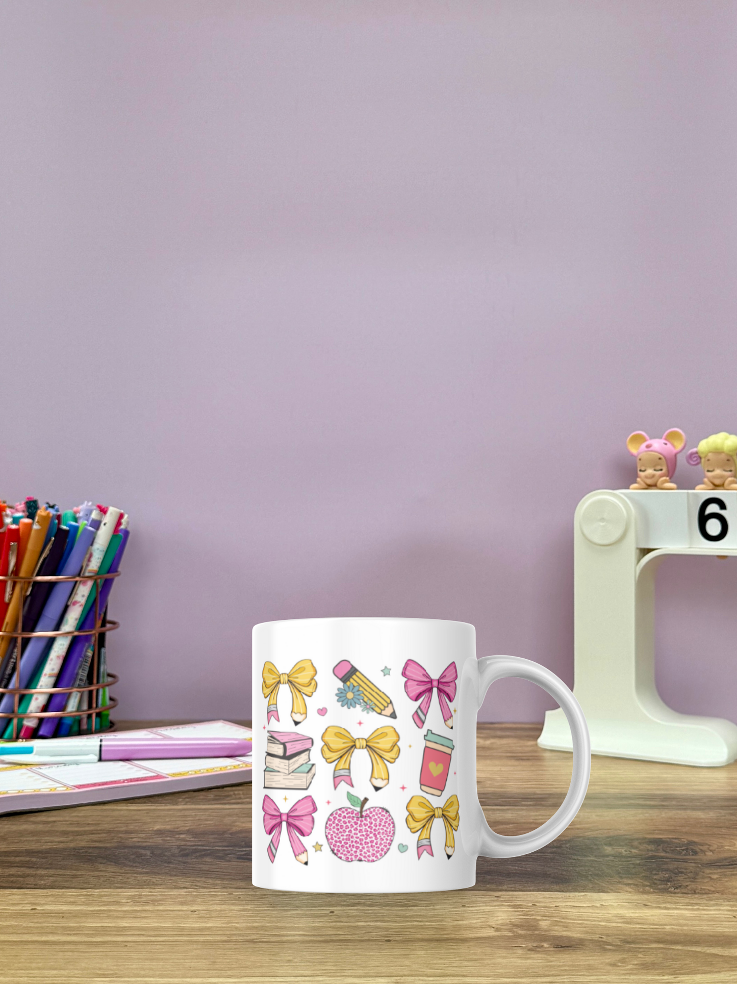 Tasse Céramique 330 ml - Maîtresse Charms - Personnalisable