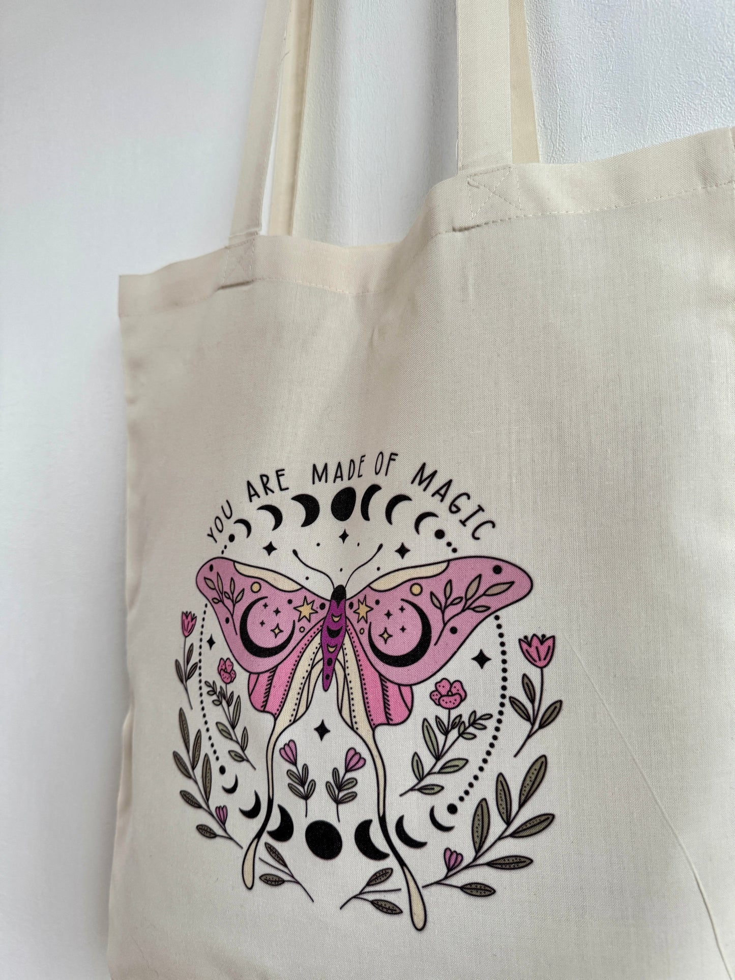 Tote-bag Tissus Recyclé - Magic Butterfly