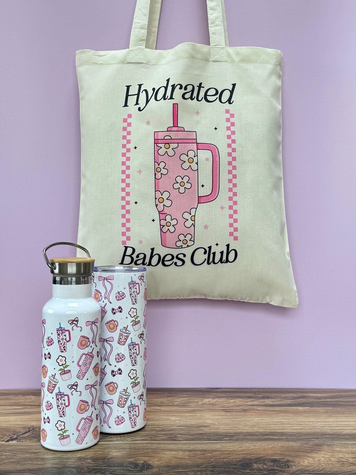 Tote-bag Tissus Recyclé - Girly Girl Tumbler