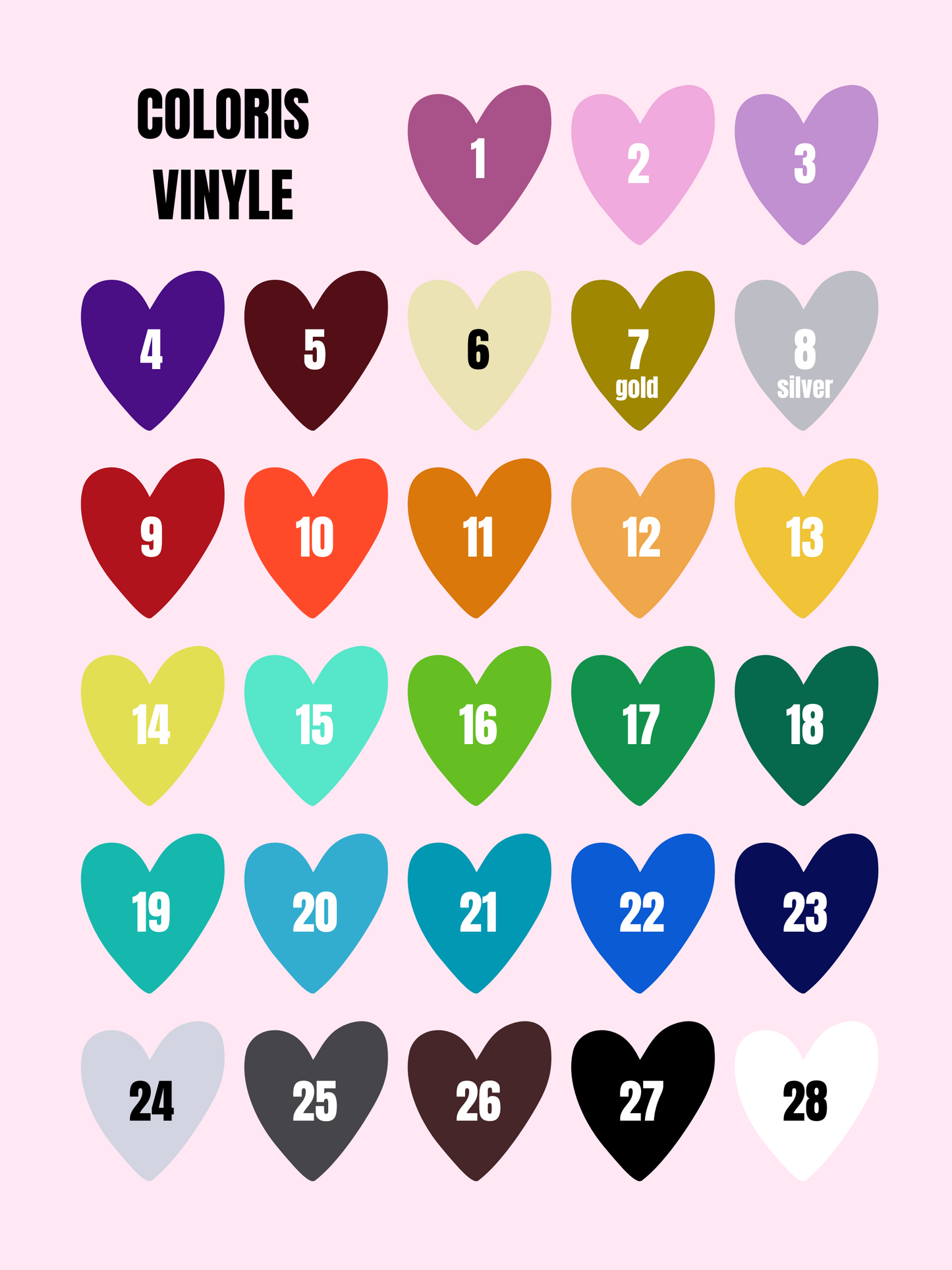 Porte-clé Motel - Cœurs Prénom - Personnalisable