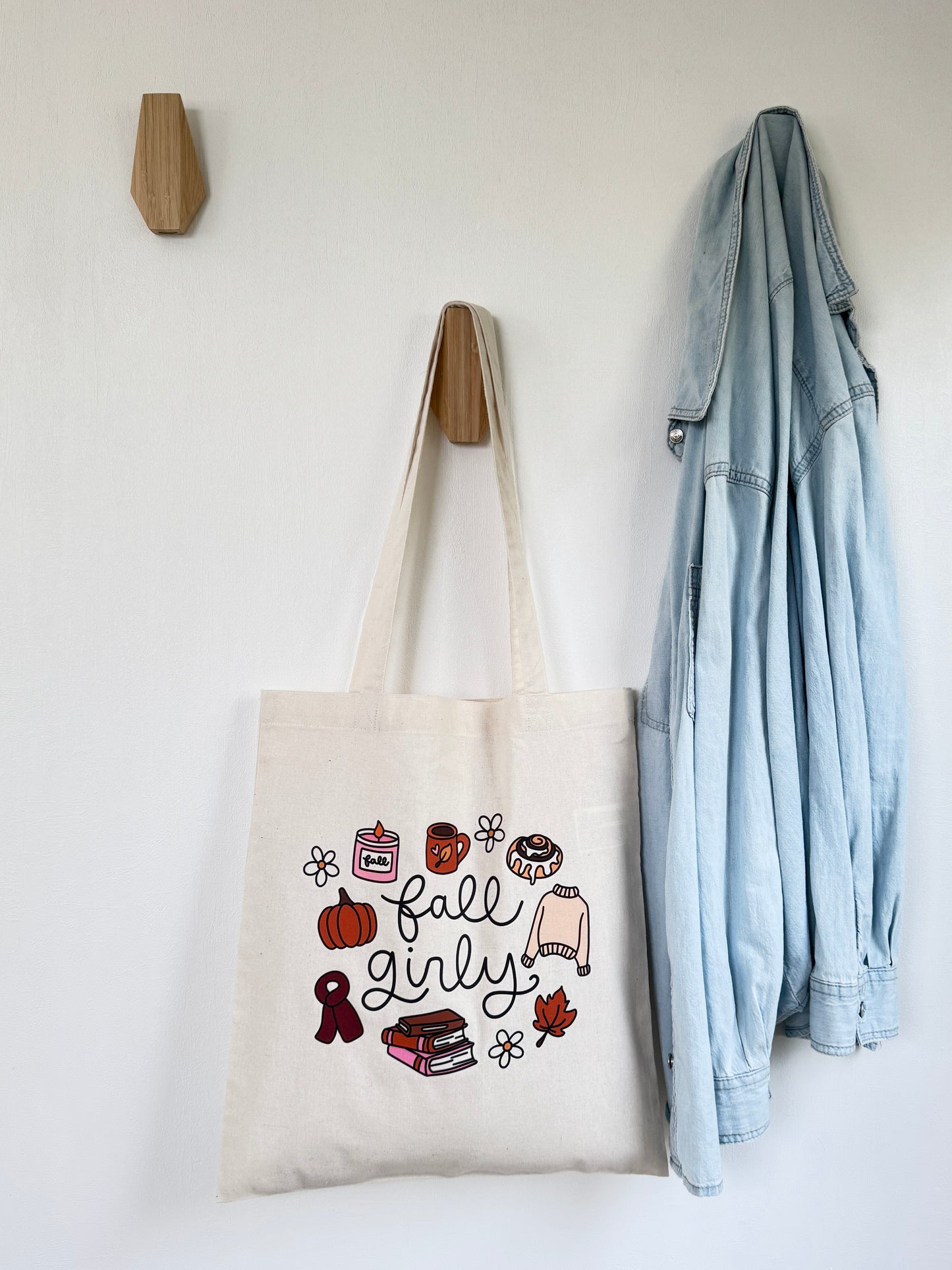Tote-bag Tissus 100% Recyclé - Fall Girly