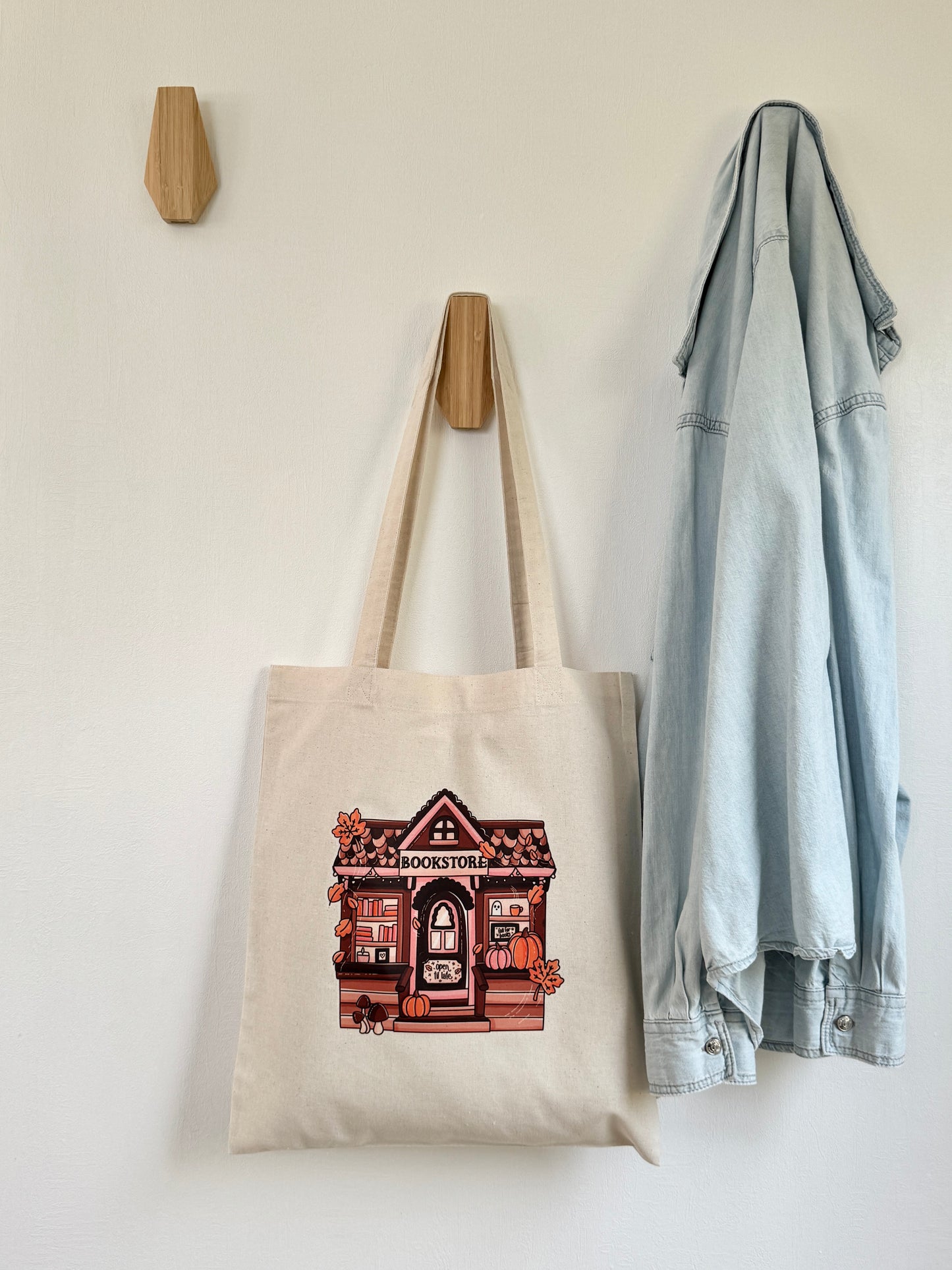 Tote-bag Tissus 100% Recyclé - Fall Bookstore