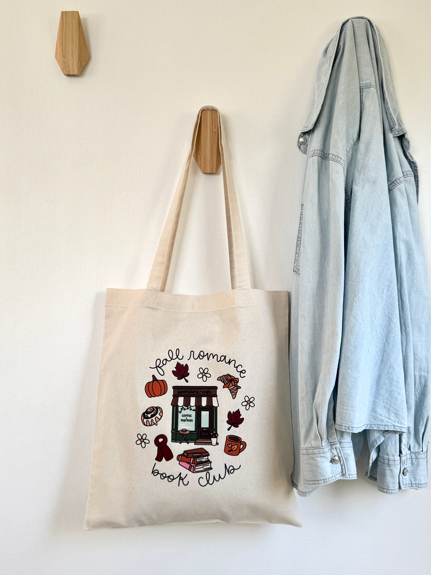 Tote-bag Tissus 100% Recyclé - Fall Romance