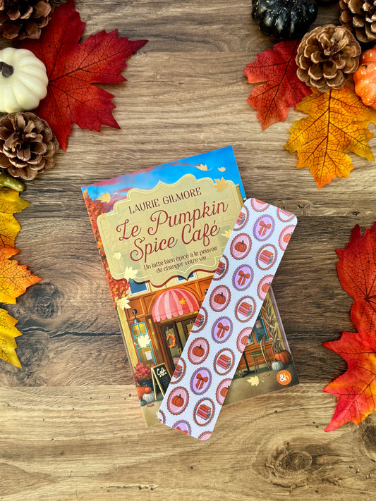 Marque-Page - Tableaux D'Automne - Blanc