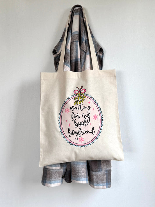 Tote-bag Tissus 100% Recyclé - Book Boyfriend