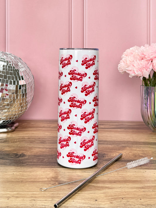 Tumbler Isotherme 591ml avec Couvercle et Paille - Bookish Babe