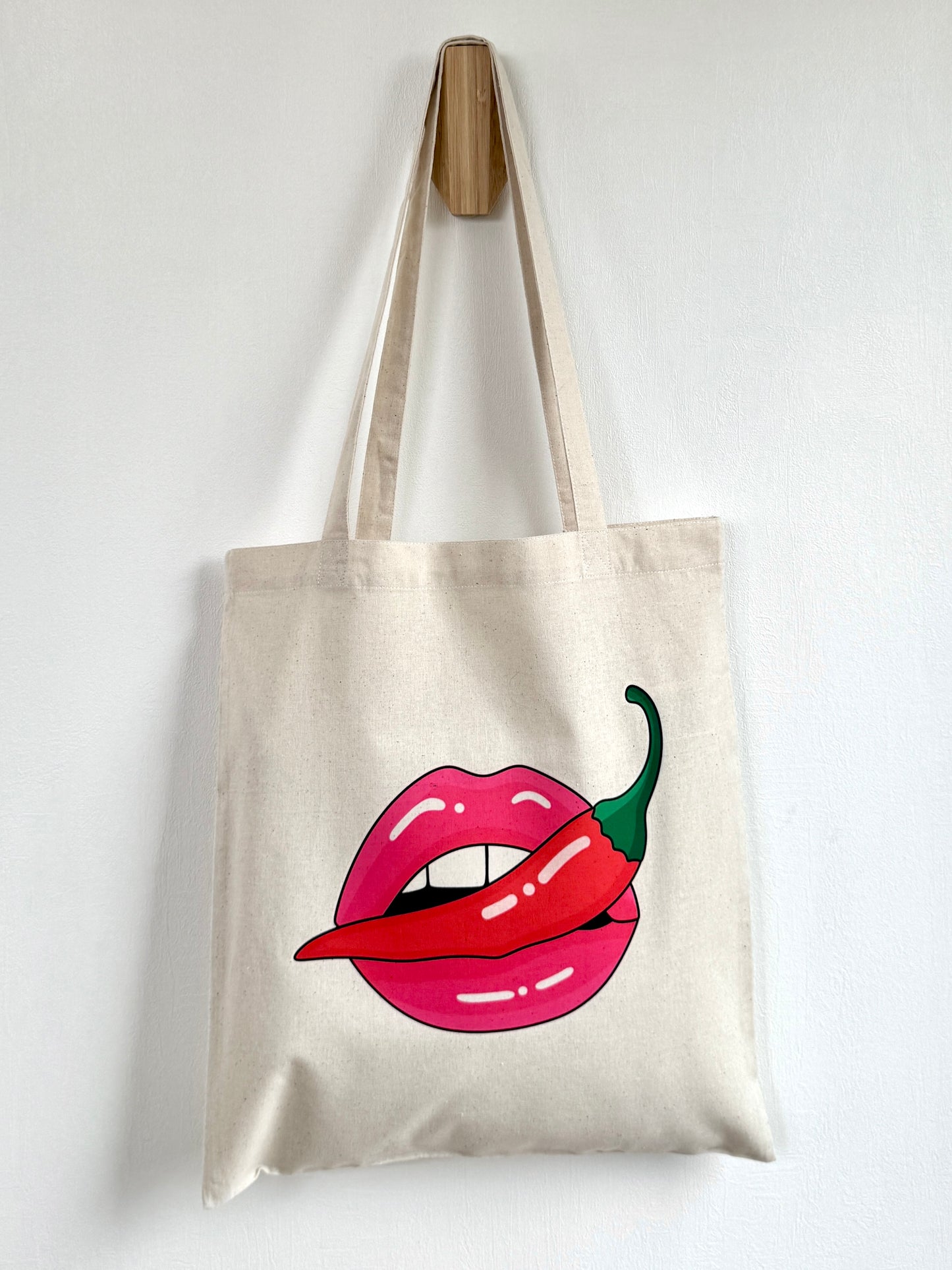 Tote-bag Tissus 100% Recyclé - Spicy Reader