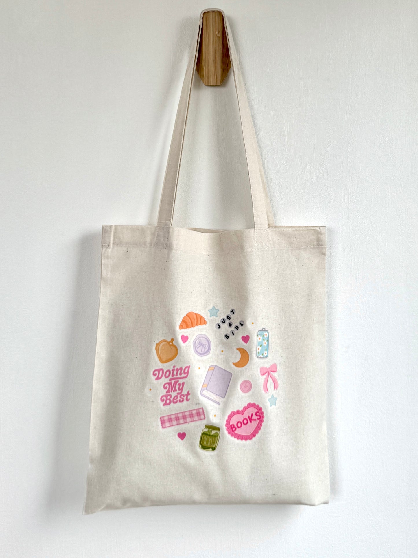 Tote-bag Tissus 100% Recyclé - Doing My Best