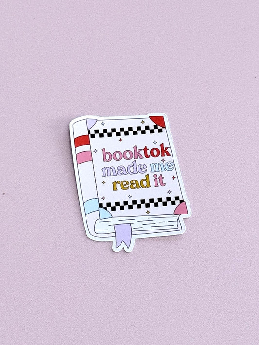 Stickers - BookTok Made Me Read It