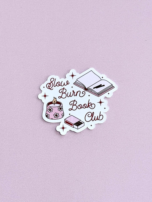Stickers - Slow Burn Reader - Rouge