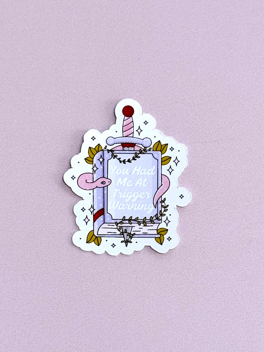 Stickers - Trigger Warning