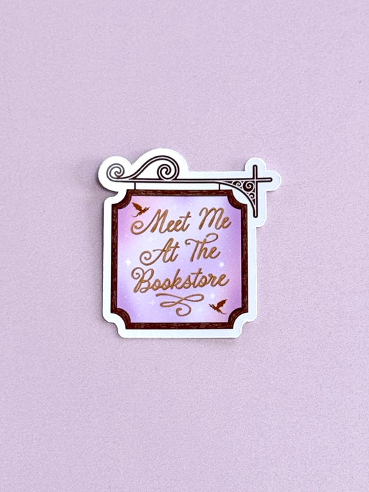 Stickers - Meet Me At The Book Store