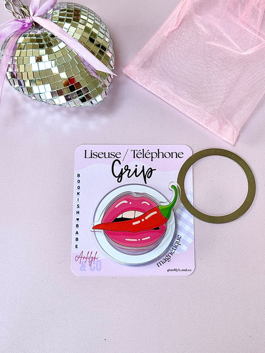 Grip Liseuse / Téléphone - Spicy Reader