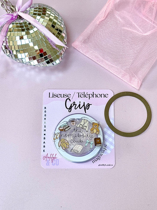 Grip Liseuse / Téléphone - The Homebody Club