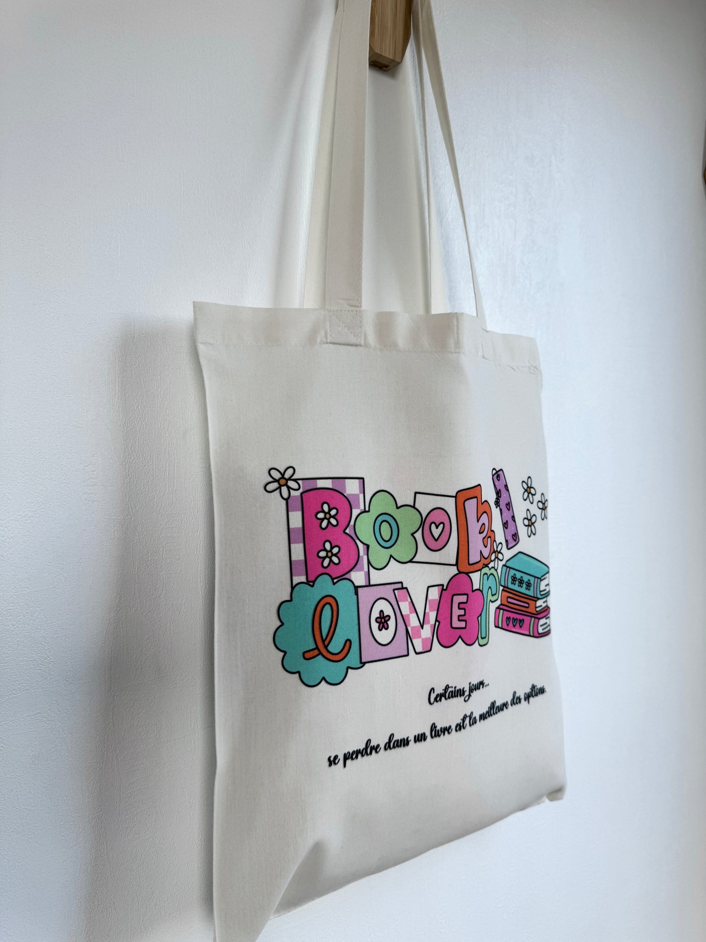 Tote-bag Tissus Recyclé - Book Lover
