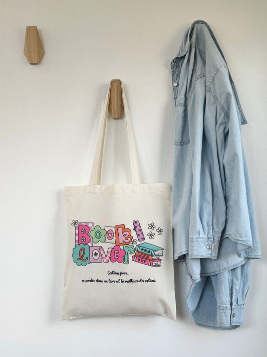 Tote-bag Tissus Recyclé - Book Lover