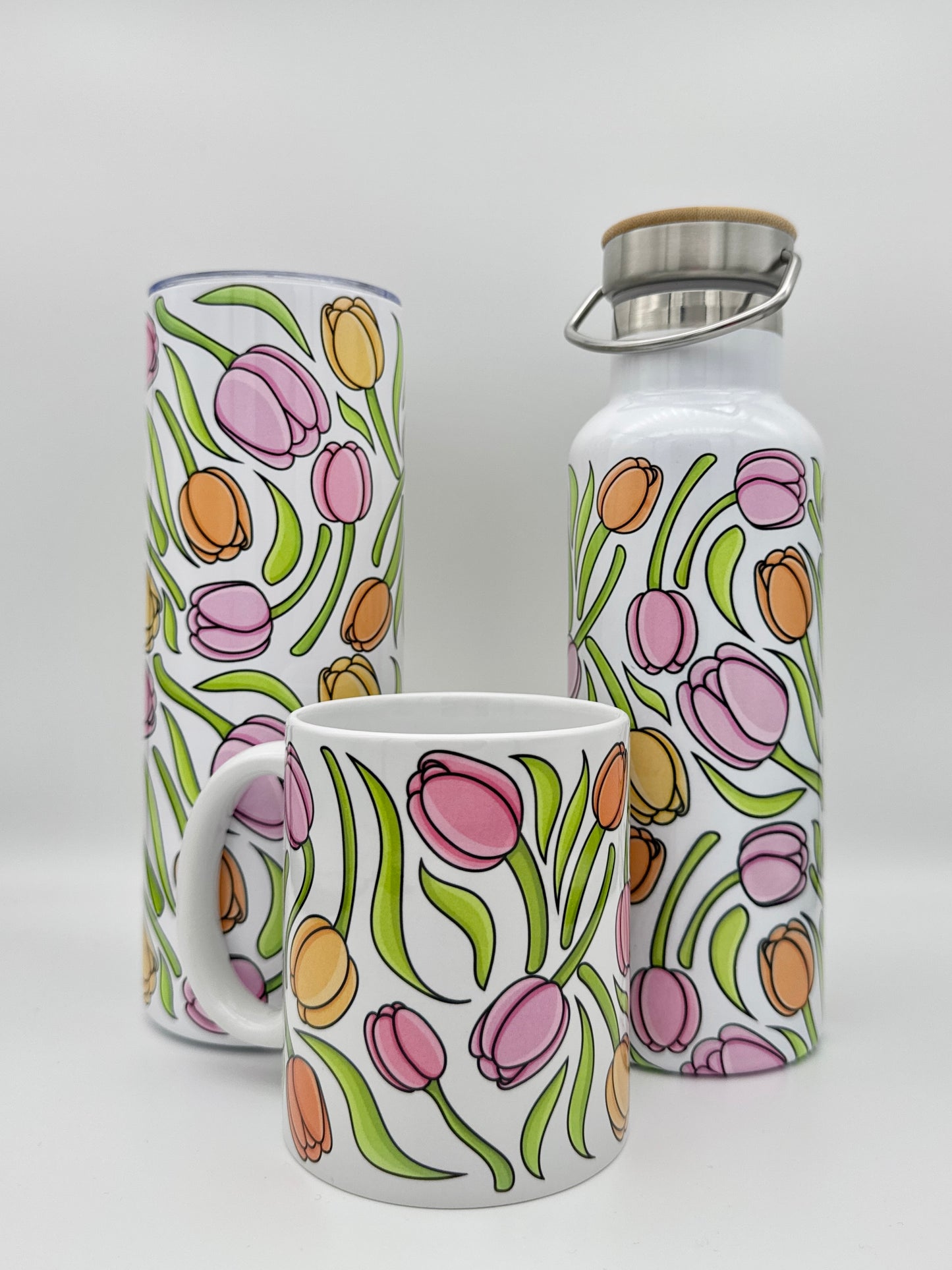 Tasse Céramique 330 ml - Tulipes