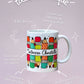 Tasse Céramique 330 ml - Maîtresse Aux Crayons - Personnalisable