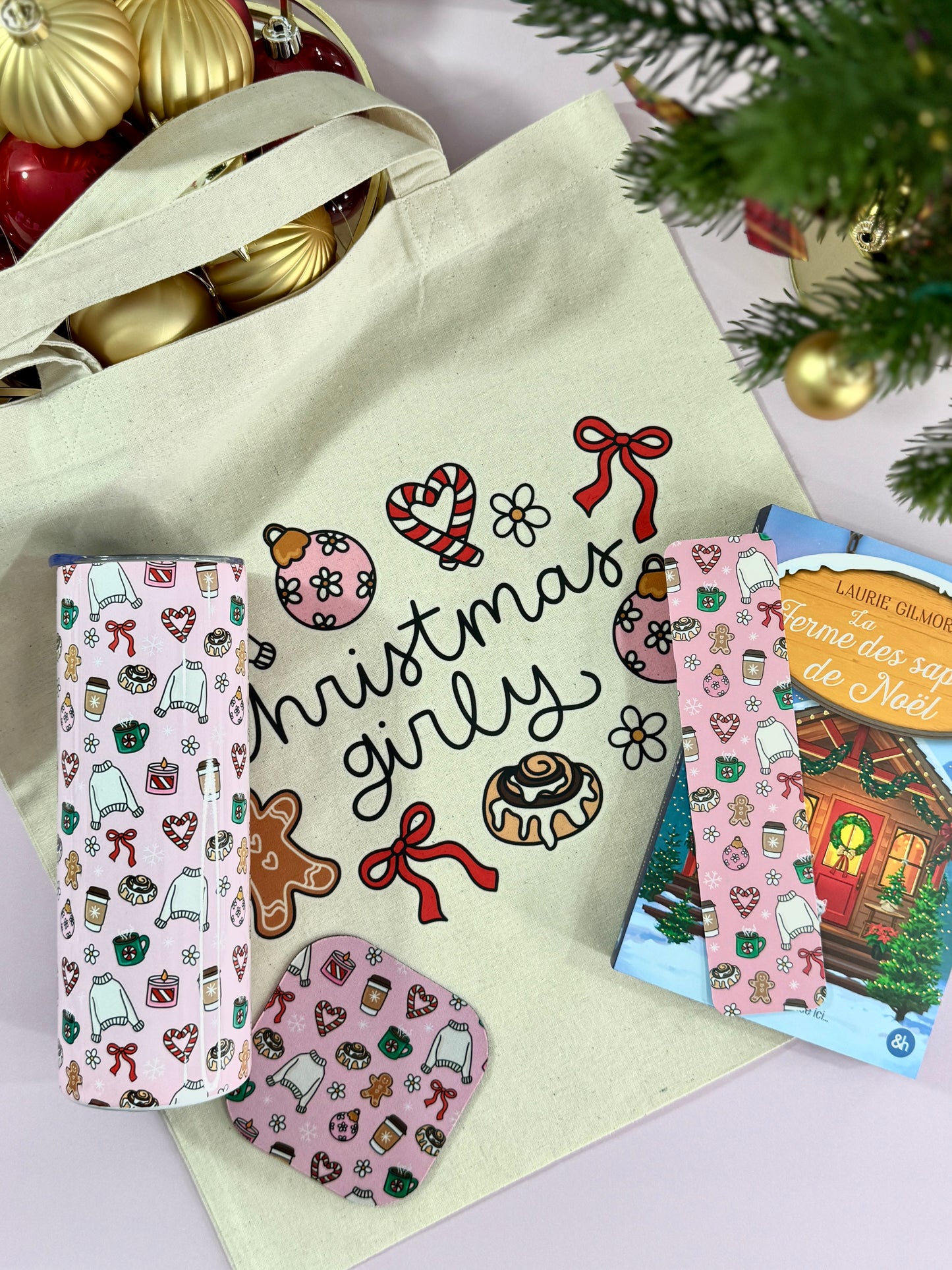 Sous-verre - Christmas Girly