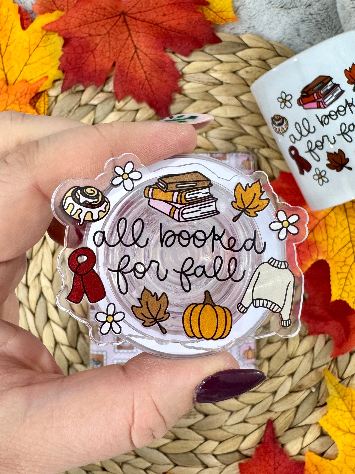 Kindle Grip - Booked For Fall