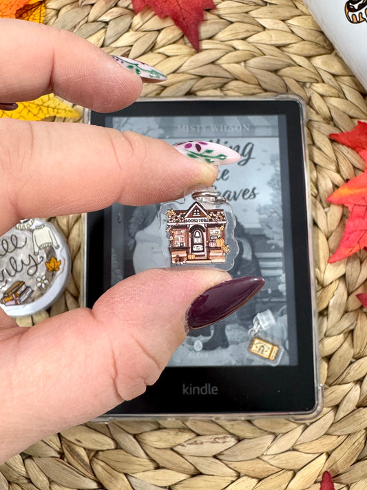 Kindle Charm - Fall Bookstore