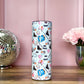 Tumbler Isotherme 591ml avec Couvercle et Paille - Hockey Romance