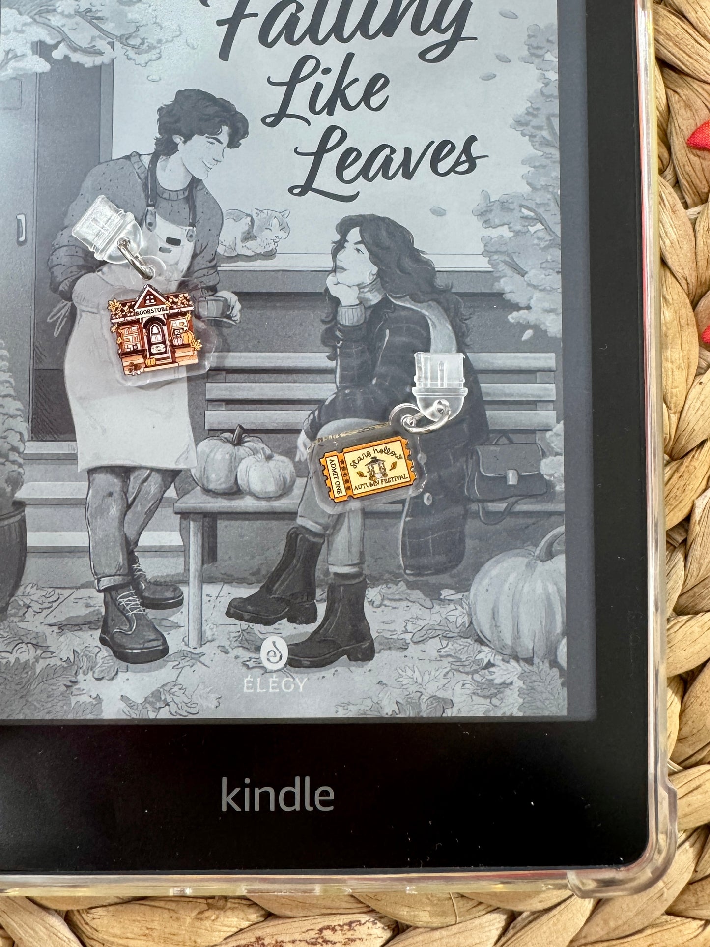 Kindle Charm - Fall Bookstore