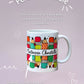 Tasse Céramique 330 ml - Maîtresse Aux Crayons - Personnalisable