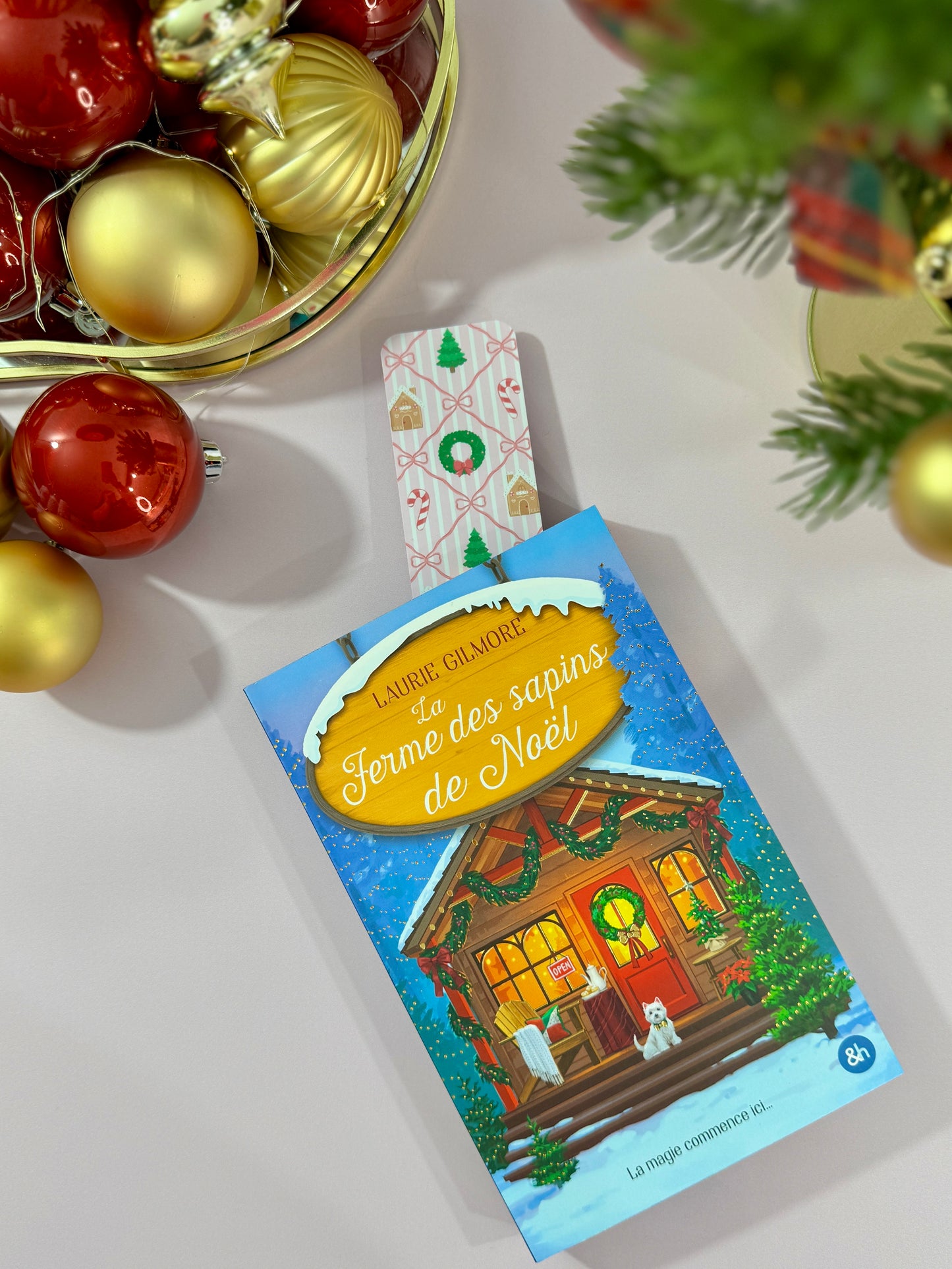 Marque-Page - Christmas Ribbon