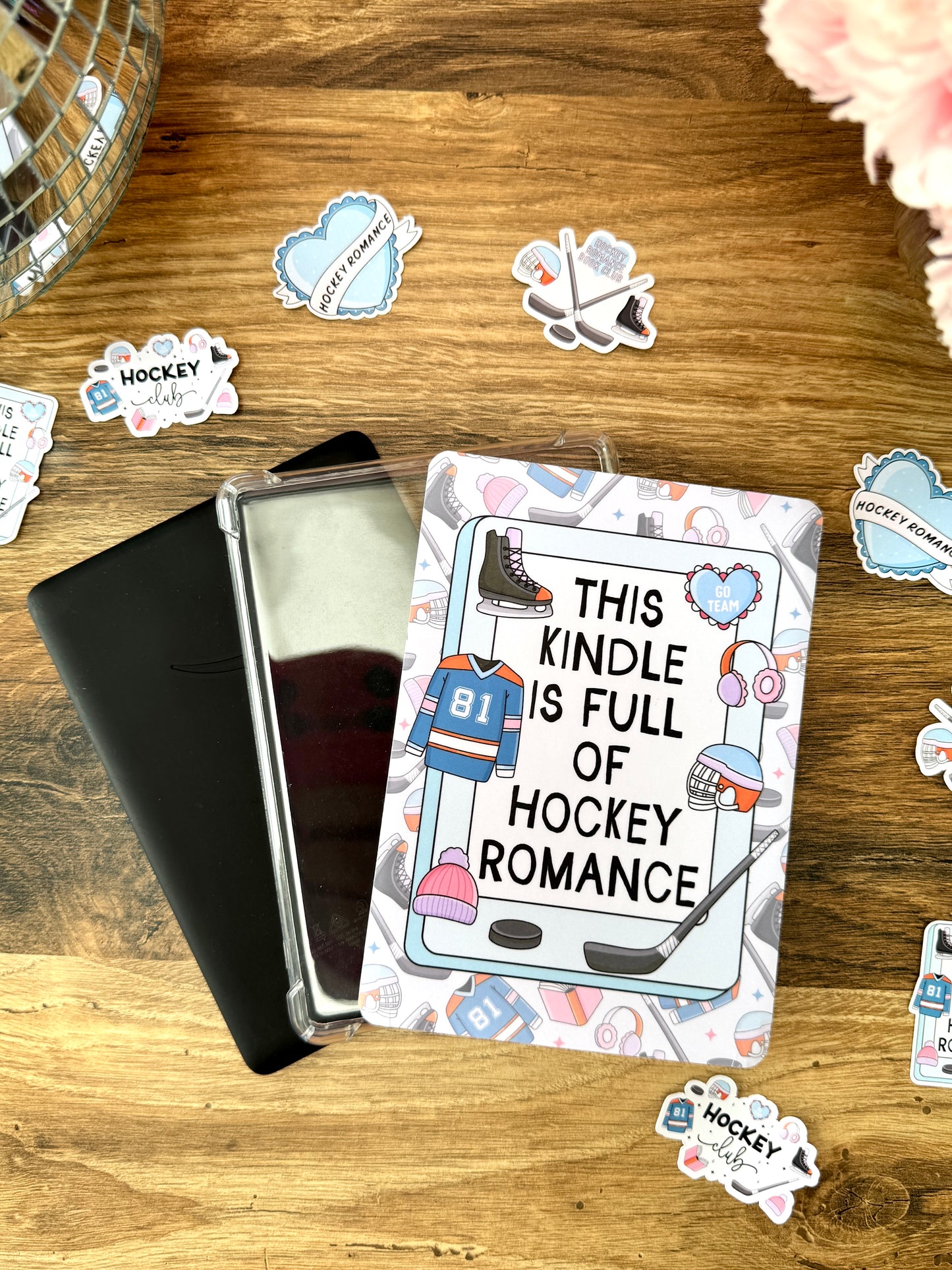 Insert Liseuse - Hockey Romance Kindle