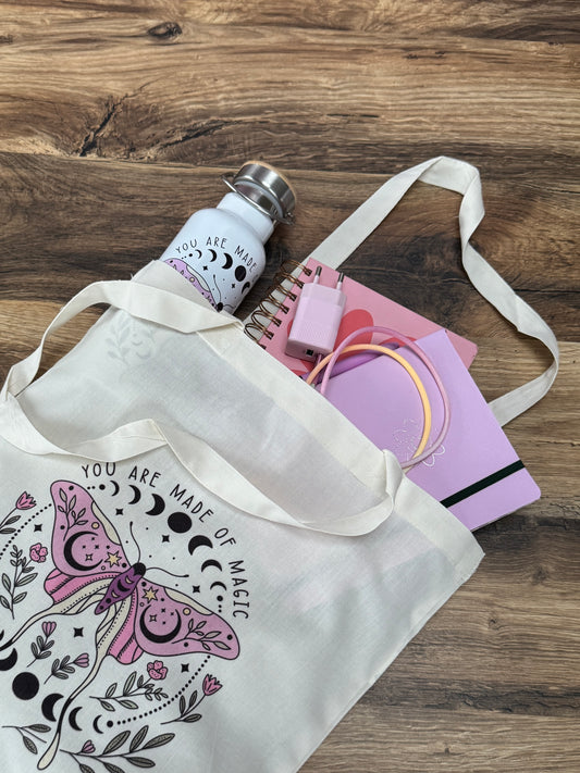 Tote-bag Tissus Recyclé - Magic Butterfly