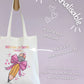 Tote-bag Tissus Recyclé - Maitresse Girly - Personnalisable