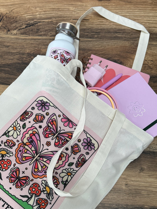 Tote-bag Tissus Recyclé - The Butterfly