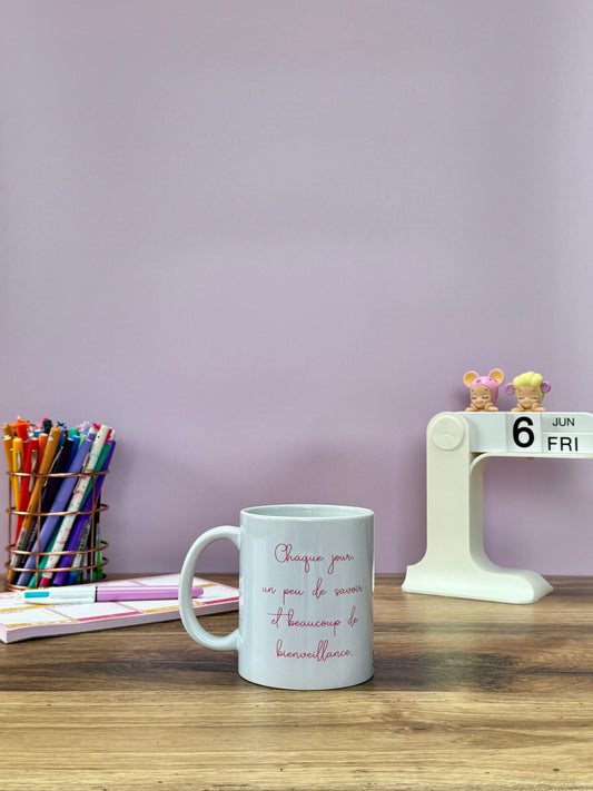 Tasse Céramique 330 ml - Maîtresse Girly - Personnalisable