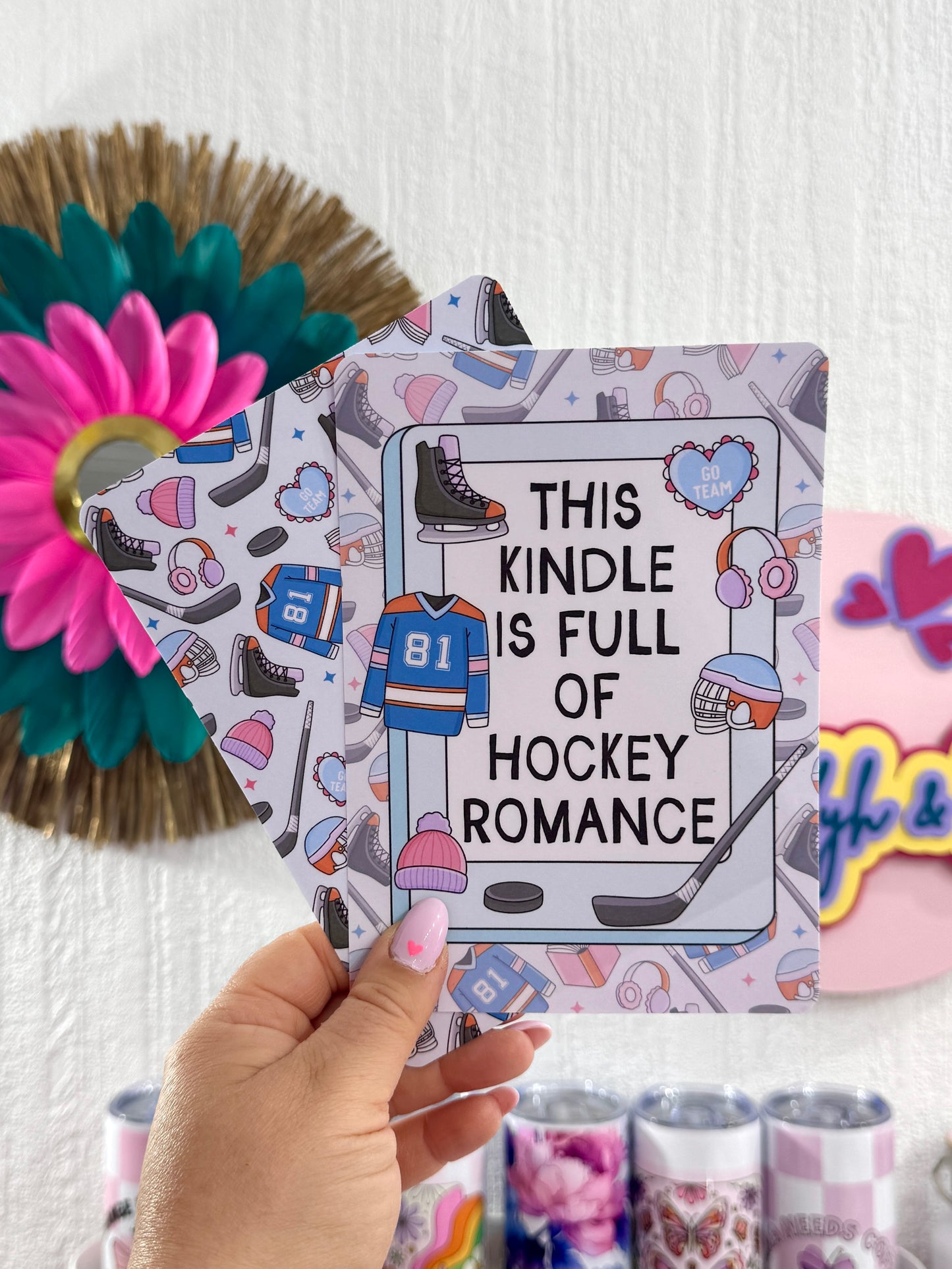 Insert Liseuse - Hockey Romance