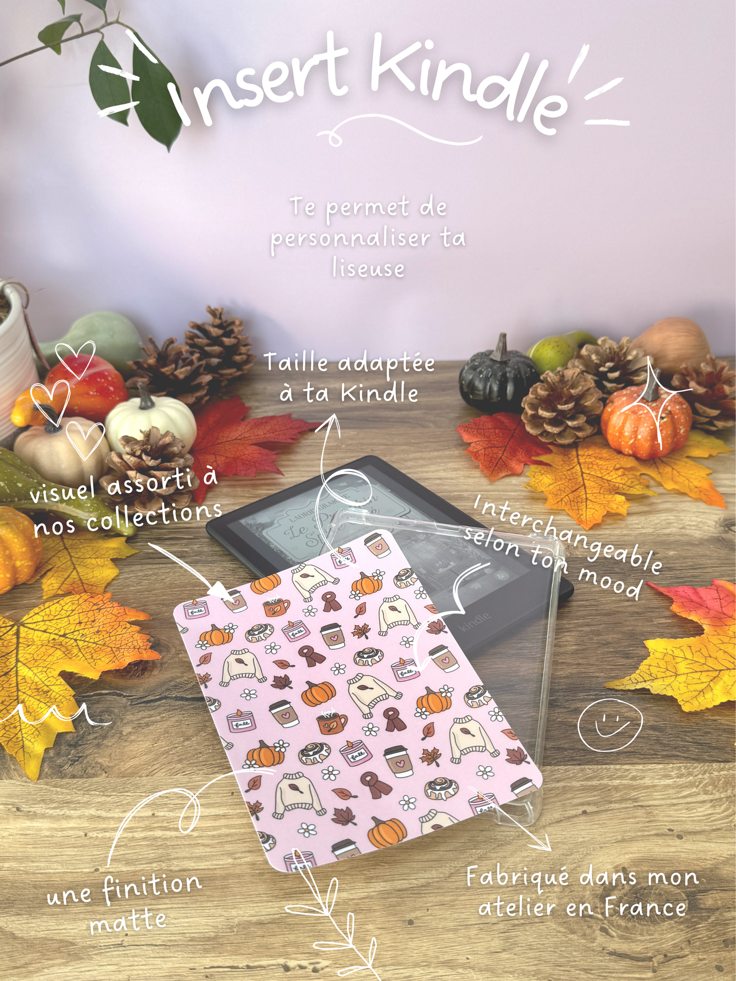 Insert Kindle - Cozy Girl D'Automne